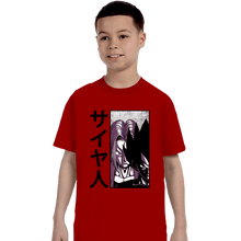 Load image into Gallery viewer, Shirts T-Shirts, Youth / XS / Red Saiyanz