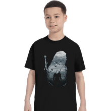 Load image into Gallery viewer, Shirts T-Shirts, Youth / XL / Black Geralt