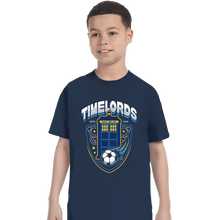 Load image into Gallery viewer, Shirts T-Shirts, Youth / XS / Navy Timelords Football Team