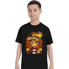Load image into Gallery viewer, Secret_Shirts T-Shirts, Youth / XS / Black Koopa Crest
