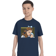 Load image into Gallery viewer, Daily_Deal_Shirts T-Shirts, Youth / XS / Navy Had A Brain