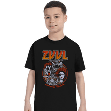 Load image into Gallery viewer, Shirts T-Shirts, Youth / XS / Black Zuul Metal