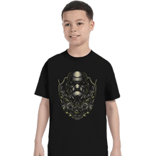 Load image into Gallery viewer, Shirts T-Shirts, Youth / XS / Black Emblem Of The Storm