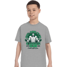 Load image into Gallery viewer, Daily_Deal_Shirts T-Shirts, Youth / XS / Sports Grey Qui-Gon Gym