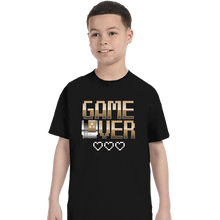 Load image into Gallery viewer, Shirts T-Shirts, Youth / XS / Black Game Over