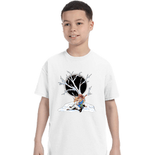 Load image into Gallery viewer, Secret_Shirts T-Shirts, Youth / XS / White Death Peak