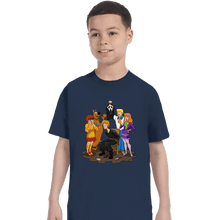 Load image into Gallery viewer, Secret_Shirts T-Shirts, Youth / XS / Navy Scooby Suprise