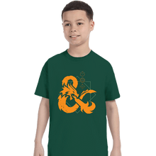 Load image into Gallery viewer, Daily_Deal_Shirts T-Shirts, Youth / XS / Forest Basements & Dragons