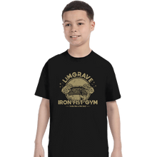 Load image into Gallery viewer, Daily_Deal_Shirts T-Shirts, Youth / XS / Black Limgrave Iron Fist Gym