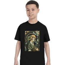 Load image into Gallery viewer, Shirts T-Shirts, Youth / XS / Black Hylian Warrior