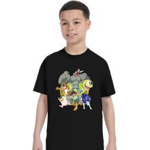 Load image into Gallery viewer, Daily_Deal_Shirts T-Shirts, Youth / XS / Black Vintage Monster Rancher