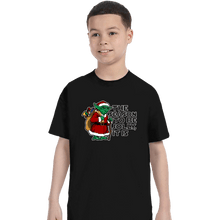 Load image into Gallery viewer, Daily_Deal_Shirts T-Shirts, Youth / XS / Black Seaon To Be Jolly