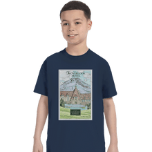 Load image into Gallery viewer, Shirts T-Shirts, Youth / XL / Navy Stay at the Overlook Hotel