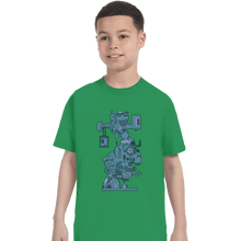 Load image into Gallery viewer, Shirts T-Shirts, Youth / XS / Irish Green Donatello Coffee