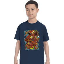 Load image into Gallery viewer, Secret_Shirts T-Shirts, Youth / XS / Navy The Huntress