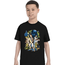 Load image into Gallery viewer, Daily_Deal_Shirts T-Shirts, Youth / XS / Black May The Schwartz Be With You