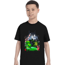 Load image into Gallery viewer, Daily_Deal_Shirts T-Shirts, Youth / XS / Black Neighbors & Friends