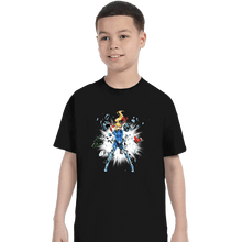 Load image into Gallery viewer, Daily_Deal_Shirts T-Shirts, Youth / XS / Black Shattered