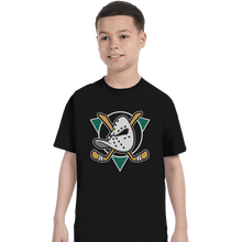 Load image into Gallery viewer, Secret_Shirts T-Shirts, Youth / XS / Black Ducks Fly Together
