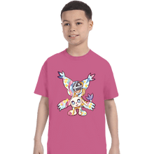 Load image into Gallery viewer, Shirts T-Shirts, Youth / XS / Azalea Magical Silhouettes - Gatomon