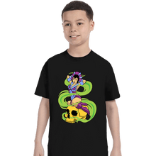 Load image into Gallery viewer, Daily_Deal_Shirts T-Shirts, Youth / XS / Black Sorceress Pinup