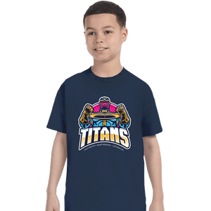 Shirts T-Shirts, Youth / XS / Navy Titans INL