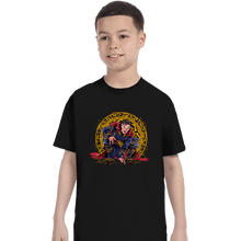 Load image into Gallery viewer, Secret_Shirts T-Shirts, Youth / XS / Black Strange Knight