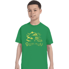 Load image into Gallery viewer, Shirts T-Shirts, Youth / XL / Irish Green Relax In Saturn Valley