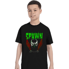 Load image into Gallery viewer, Secret_Shirts T-Shirts, Youth / XS / Black Heavy Metal Hellspawn