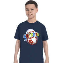 Load image into Gallery viewer, Shirts T-Shirts, Youth / XS / Navy Law Of Surprise