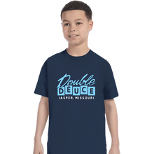 Load image into Gallery viewer, Secret_Shirts T-Shirts, Youth / XS / Navy Double Deuce!