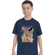 Load image into Gallery viewer, Secret_Shirts T-Shirts, Youth / XS / Navy Saturday Mornings!