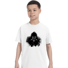 Load image into Gallery viewer, Shirts T-Shirts, Youth / XS / White Bored Shinigami