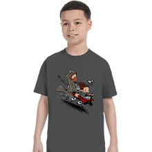 Load image into Gallery viewer, Daily_Deal_Shirts T-Shirts, Youth / XS / Charcoal Ben And The Princess
