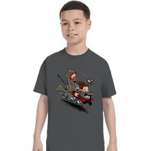 Load image into Gallery viewer, Daily_Deal_Shirts T-Shirts, Youth / XS / Charcoal Ben And The Princess