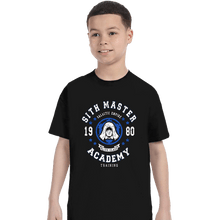 Load image into Gallery viewer, Shirts T-Shirts, Youth / XS / Black Sith Master Academy