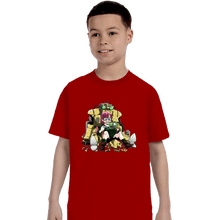 Load image into Gallery viewer, Secret_Shirts T-Shirts, Youth / XS / Red Robo Upgrade