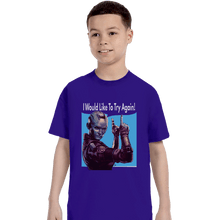 Load image into Gallery viewer, Shirts T-Shirts, Youth / XL / Violet Nebula Can Do It