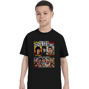 Shirts T-Shirts, Youth / XS / Black Super Sandler Bros