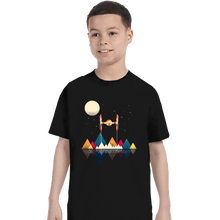 Load image into Gallery viewer, Shirts T-Shirts, Youth / XS / Black The Imperial Fighter