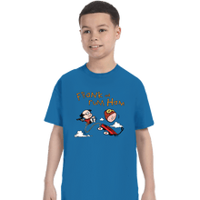 Load image into Gallery viewer, Secret_Shirts T-Shirts, Youth / XS / Sapphire Frank & Rum Ham