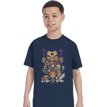 Load image into Gallery viewer, Shirts T-Shirts, Youth / XL / Navy Childhood Heroes