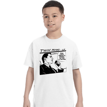 Load image into Gallery viewer, Secret_Shirts T-Shirts, Youth / XS / White The Twin Peaks LP