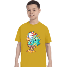 Load image into Gallery viewer, Shirts T-Shirts, Youth / XS / Daisy Magical Silhouettes - Chocobo