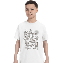 Load image into Gallery viewer, Shirts T-Shirts, Youth / XL / White Magic Spell notes
