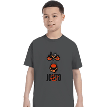 Load image into Gallery viewer, Shirts T-Shirts, Youth / XS / Charcoal Neo Johto