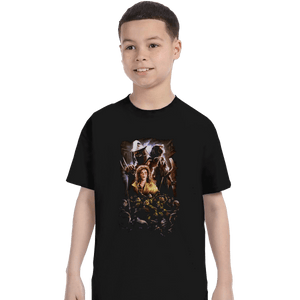 Shirts T-Shirts, Youth / XL / Black TMNineTy