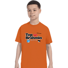 Load image into Gallery viewer, Daily_Deal_Shirts T-Shirts, Youth / XS / Orange Top Brahmin