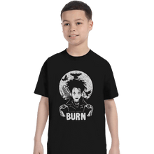 Load image into Gallery viewer, Shirts T-Shirts, Youth / XL / Black Burn