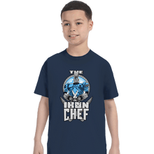 Load image into Gallery viewer, Daily_Deal_Shirts T-Shirts, Youth / XS / Navy The Iron Chef